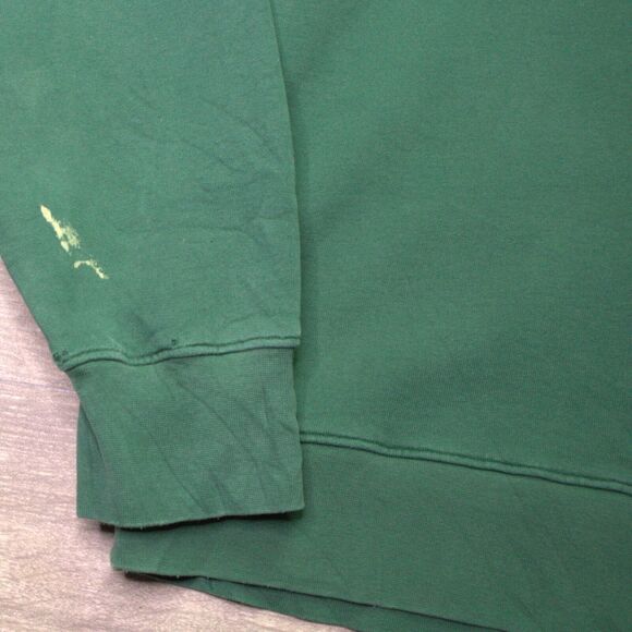 Vintage Oshkosh Workwear Sweatshirt Men's Large Osh Kosh Wisconsin Distressed - Picture 3 of 6